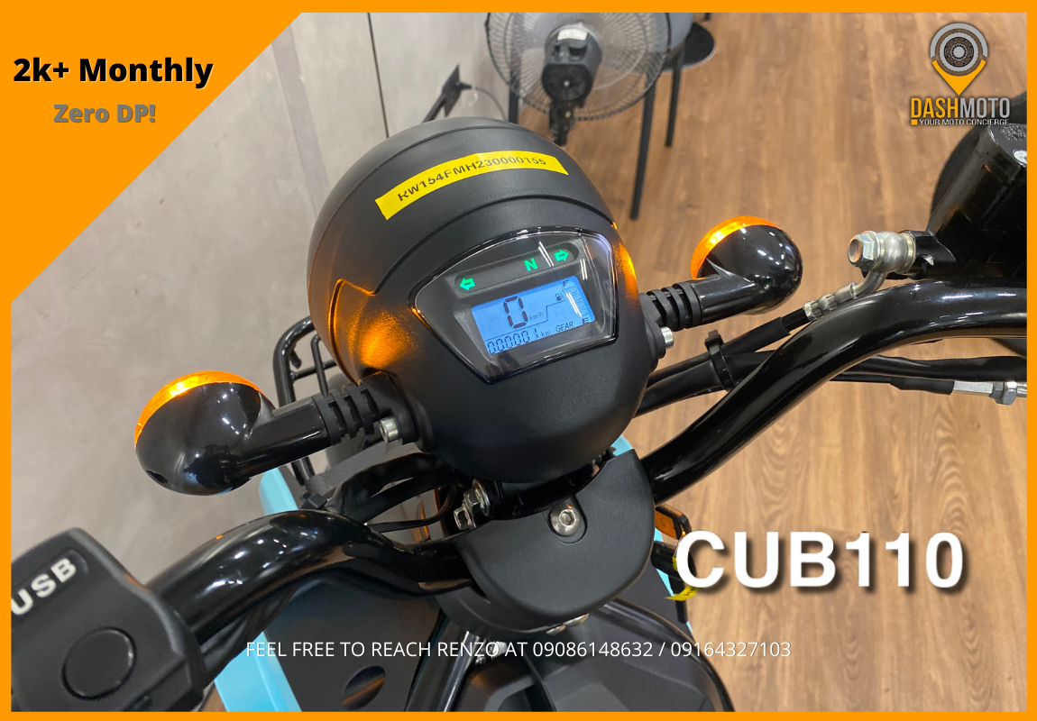 Cub 110 Blue
